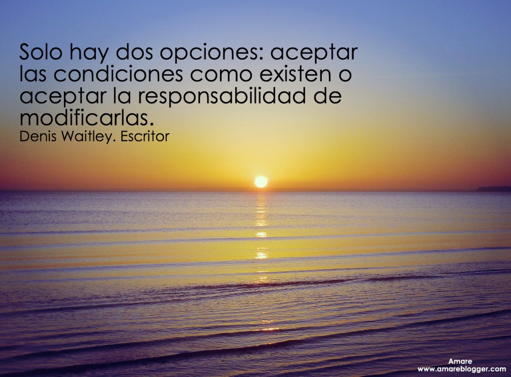 aceptar condiciones o cambiar