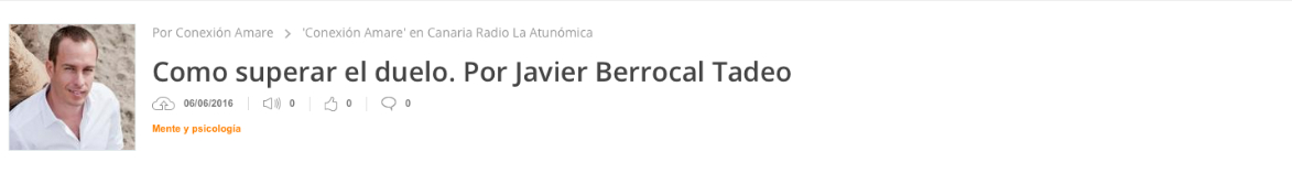 Javier Berrocal Tadeo Ivoox