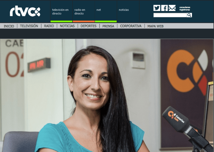 Elisa ruano Post cads Canarias radio