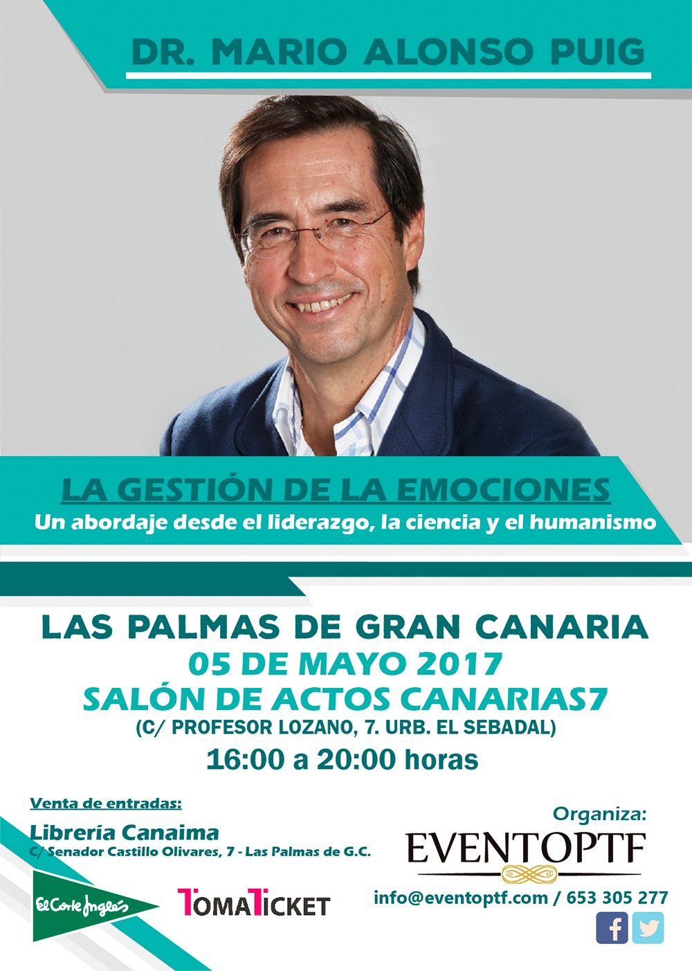 Mario Alonso Puig Evento Gran Canaria