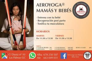 alba arce moro aeroyoga mama y bebes