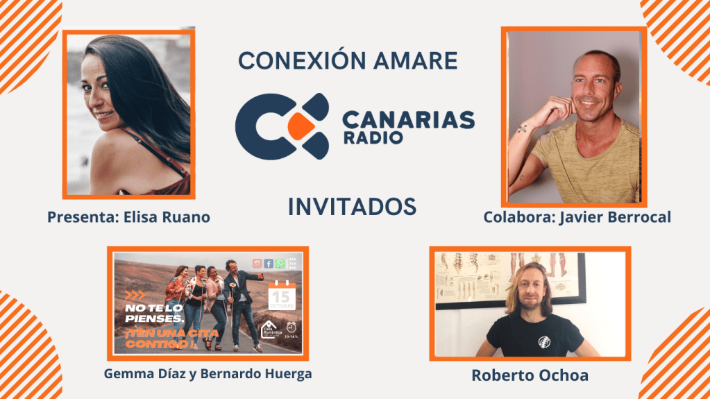 Programa 9 de octubre 2022 Conexión Amare en Canarias&nbsp;Radio.